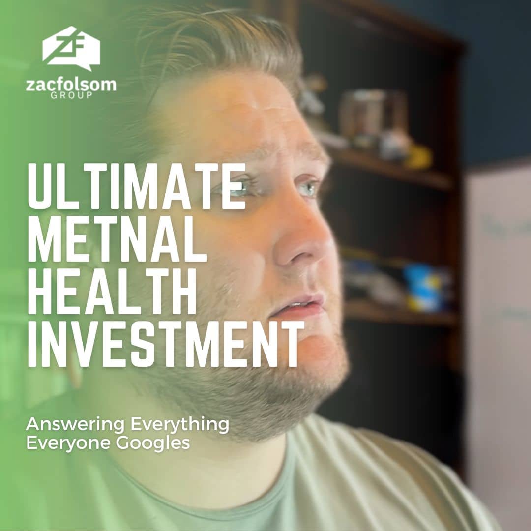 Zac Folsom, founder of the Zac Folsom Group,speaking about the mental health benefits of owning a home.